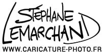 logo stéphane lemarchand caricaturiste