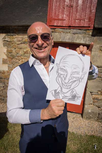 exemple de caricature en animation entreprise